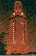 UT Tower in 1963